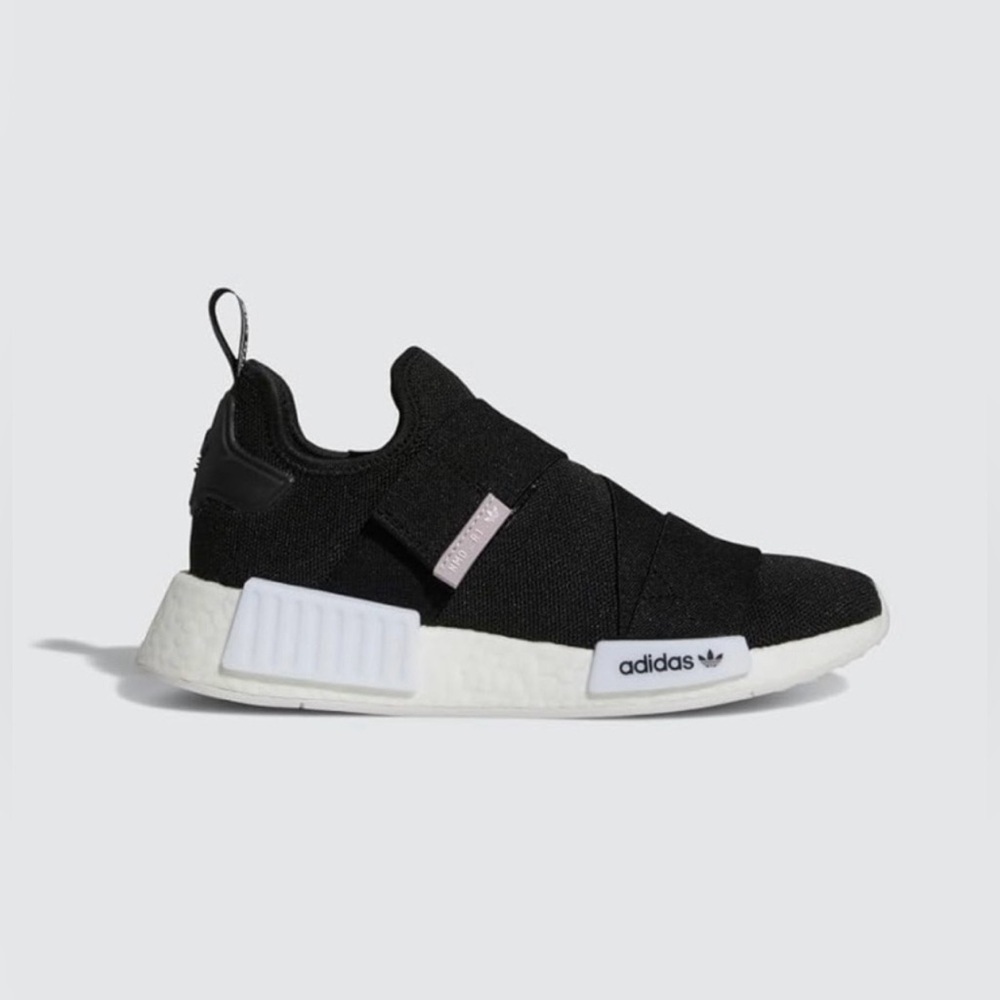 Women’s NMD_R1 Adidas Athletic Black Slip on Shoes NWT size 8.5